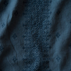 Midnight Baby Blanket in Ines from Bella Notte Linens