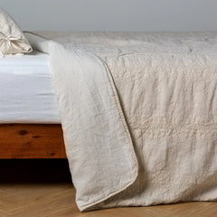 Parchment Bedspread in Ines from Bella Notte Linens