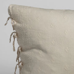 Ines Sham from Bella Notte Linens in their new color, Natural.