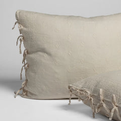 Ines Shams from Bella Notte Linens in their new color, Natural.
