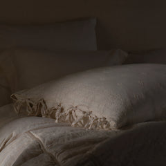 Ines Sham from Bella Notte Linens in the color Natural. 