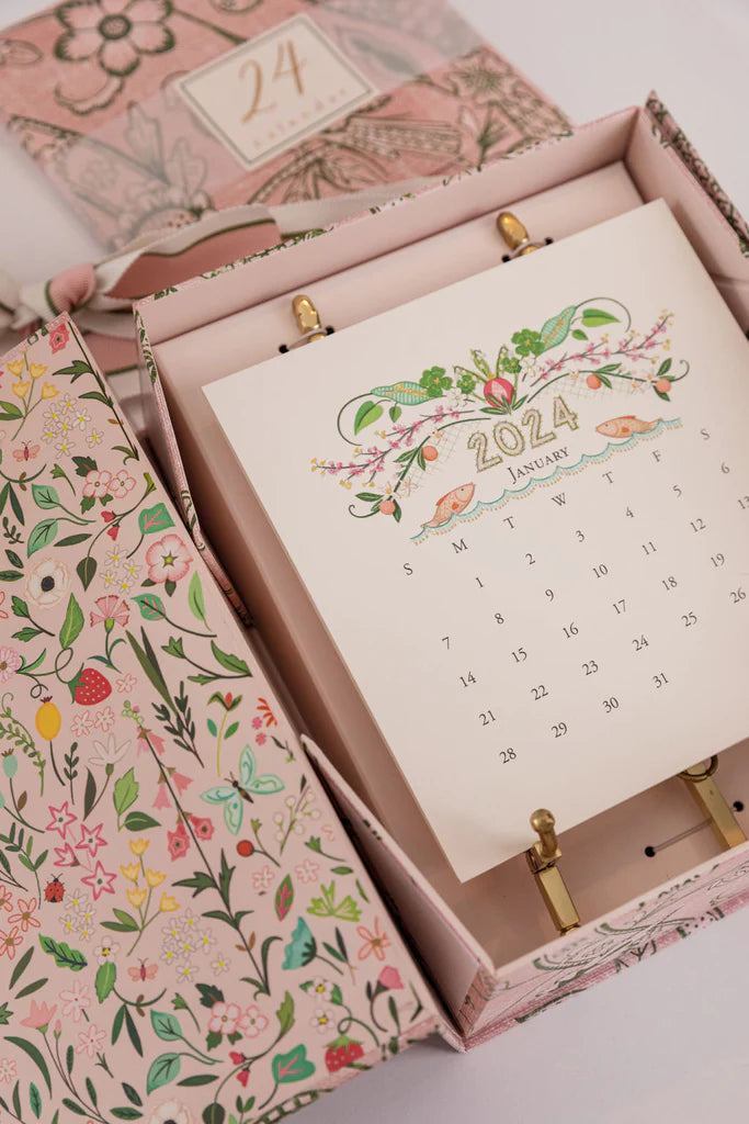 Pre-order Karen Adams 2024 Calendar with Gold Easel – Chartreuse Pear Pre-order Karen Adams 2024 Calendar with Gold Easel – Chartreuse Pear