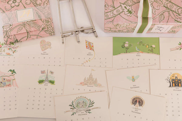 Pre-order Karen Adams 2024 Calendar Refill – Chartreuse Pear