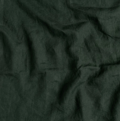 Linen Duvet Cover in Juniper from Bella Notte Linens