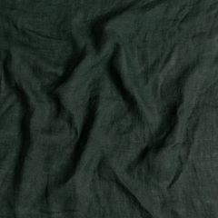 Linen Whisper Baby Blanket in Juniper from Bella Notte Linens