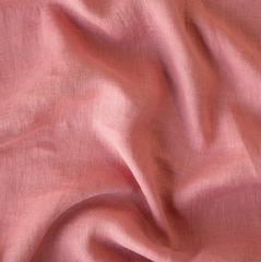 Linen Whisper Baby Blanket in Poppy from Bella Notte Linens
