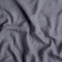 Linen Whisper Bed Skirt in French Lavender from Bella Notte Linens