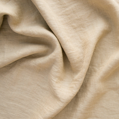 Linen Whisper Crib Sheet in Honeycomb from Bella Notte Linens