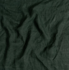 Linen Whisper Sham from Bella Notte Linens in the color Juniper.