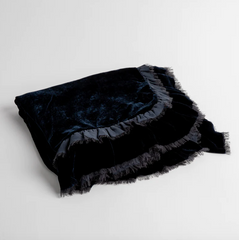 Loulah Baby Blanket in Midnight from Bella Notte Linens