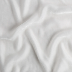 Loulah Baby Blanket in Winter White from Bella Notte Linens