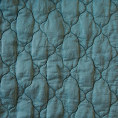 Cenote Baby Blanket in Luna from Bella Notte Linens