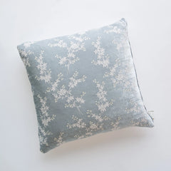 Lynette 18x18 Throw Pillow in Sterling from Bella Notte Linens