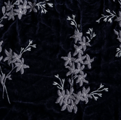 Lynette Bed End Blanket in French Lavender from Bella Notte Linens