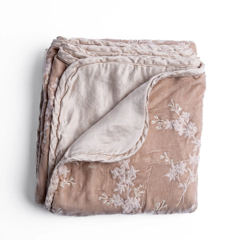 Lynette Throw Blanket - Pearl - ARRIVING SOON!