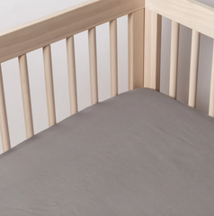 Madera Luxe Crib Sheet in French Lavender by Bella Notte