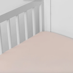 Madera Luxe Crib Sheet in Pearl by Bella Notte