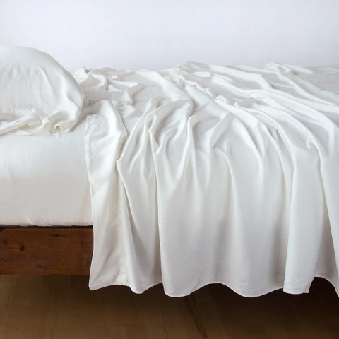 Madera Luxe Fitted Sheet - Winter White - California King
