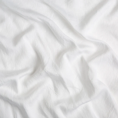 Madera Luxe Flat Sheet with Donella Lace from Bella Notte Linens in the color White.