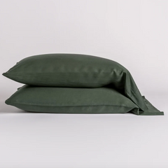 Madera Luxe Pillowcase in Juniper from Bella Notte Linens