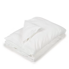 King Madison Duvet Cover in White from Libeco