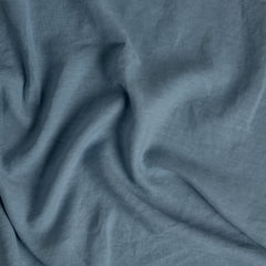 Austin 18x18 throw pillow by Bella Notte Linens in the color Tahoe Blue.
