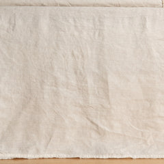 Austin Bed Skirt from Bella Notte Linens in the color Natural.