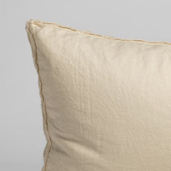 Austin Sham from Bella Notte Linens in the color Natural.