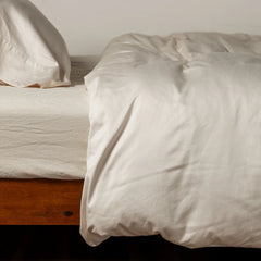 Bria Duvet Cover from Bella Notte Linens in the color Natural. 