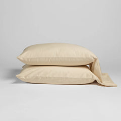 Bria Pillowcase in Natural from Bella Notte Linens.