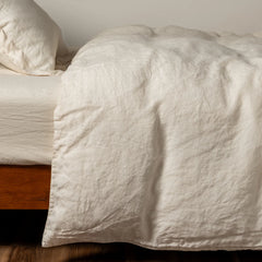 Linen Duvet from Bella Notte Linens in the color Natural.