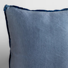 Paloma Shams from Bella Notte Linens in the color Tahoe Blue.