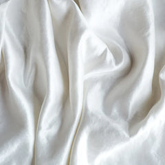 White Crib Skirt in Paloma from Bella Notte Linens
