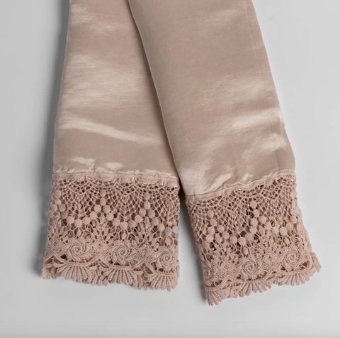 Paloma with Mattine Lace Pillowcase - Pearl - King - ARRIVING SOON!