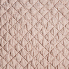 Silk Velvet Quilted Body Pillow from Bella Notte Linens in Pearl.
