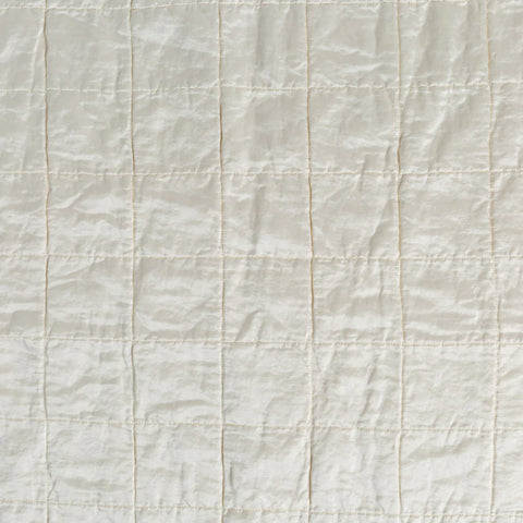 Sel Deluxe Sham - Winter White