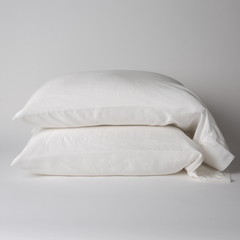 Seraphina Pillowcases from Bella Notte Linens in the color White.