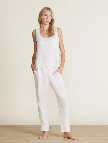 Malibu Collection Sun Soaked Cropped Pant - Sand Dune