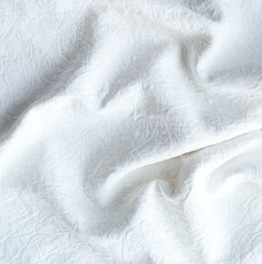 Vienna Baby Blanket in White by Bella Notte