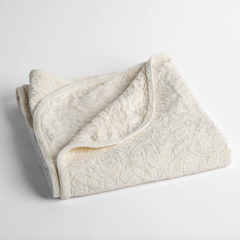 Vienna Baby Blanket in Winter White by Bella Notte