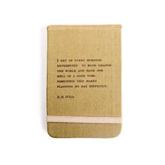 E.B. White Fabric Notebook from Sugarboo and Company