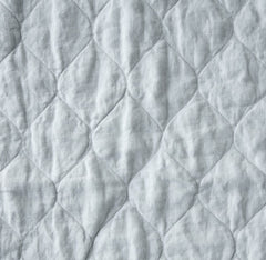 Austin Coverlet Fabric in Cloud from Bella Notte Linens