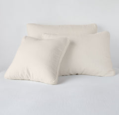 Austin Deluxe Sham in Parchment from Bella Notte Linens