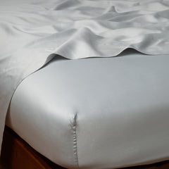 Bria Fitted Cloud in White from Bella Notte Linens
