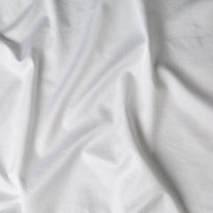 Bria Queen Fitted Sheet in White from Bella Notte Linens