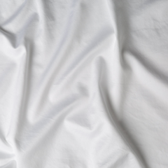 Bria Queen Flat Sheet in White from Bella Notte Linens