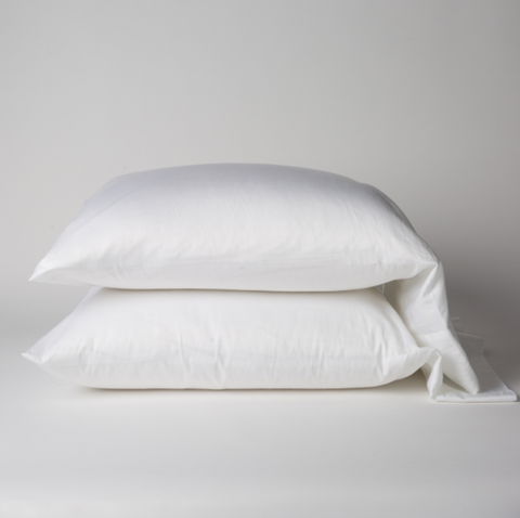 Bria Pillowcase (Single) - White - Standard