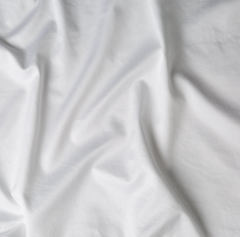 Standard Bria Pillowcase in White from Bella Notte Linens