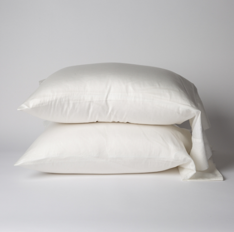Bria Pillowcase (Single) - Winter White - Standard