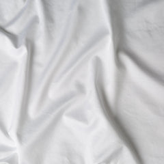 Bria Twin Flat Sheet in White from Bella Notte Linens